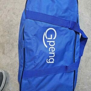 Gpeng 714 Snowshoes Youth Weight Capacity 30-70 Pounds Blue Comes With Poles/Bag